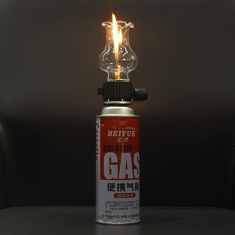 Camping Cooking Equipment - Card Stove Gas Cylinder Head Lighter