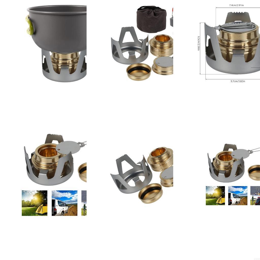 Camping No Cooking Meals - Trail Meal Stove Set for Camp