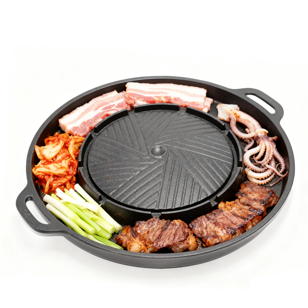 Camping Cooking Equipment - KOSUN Korean BBQ Grill Pan 2