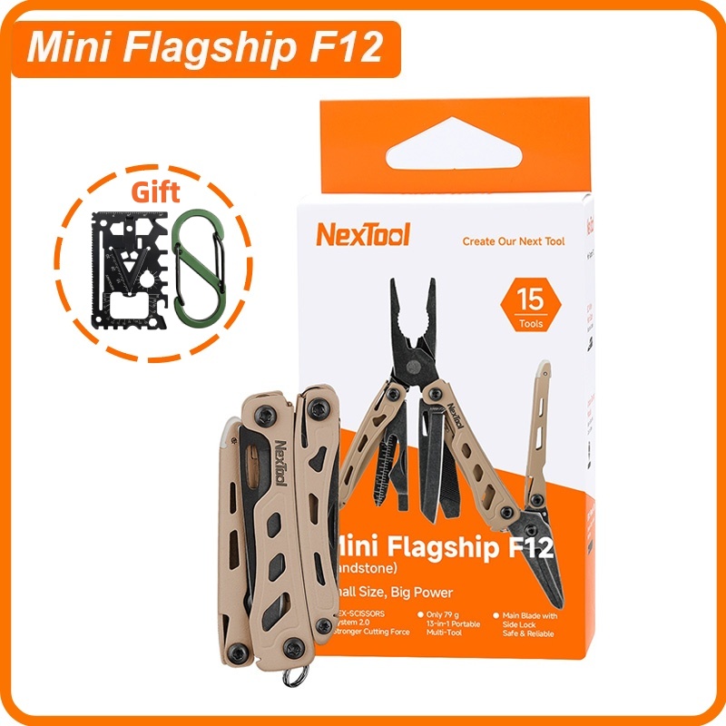 Camping Cooking Knife Set - NexTool Mini Flagship F12 Multi Tool