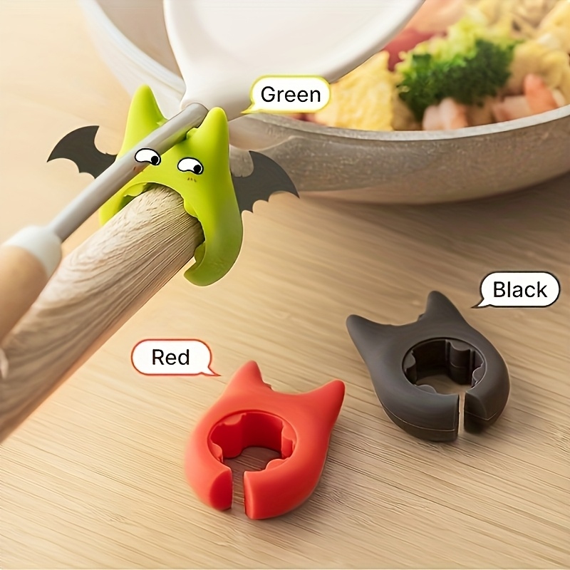Camping Cooking Hardware - Outdoor Portable Camping Silicone Spatula Holder,