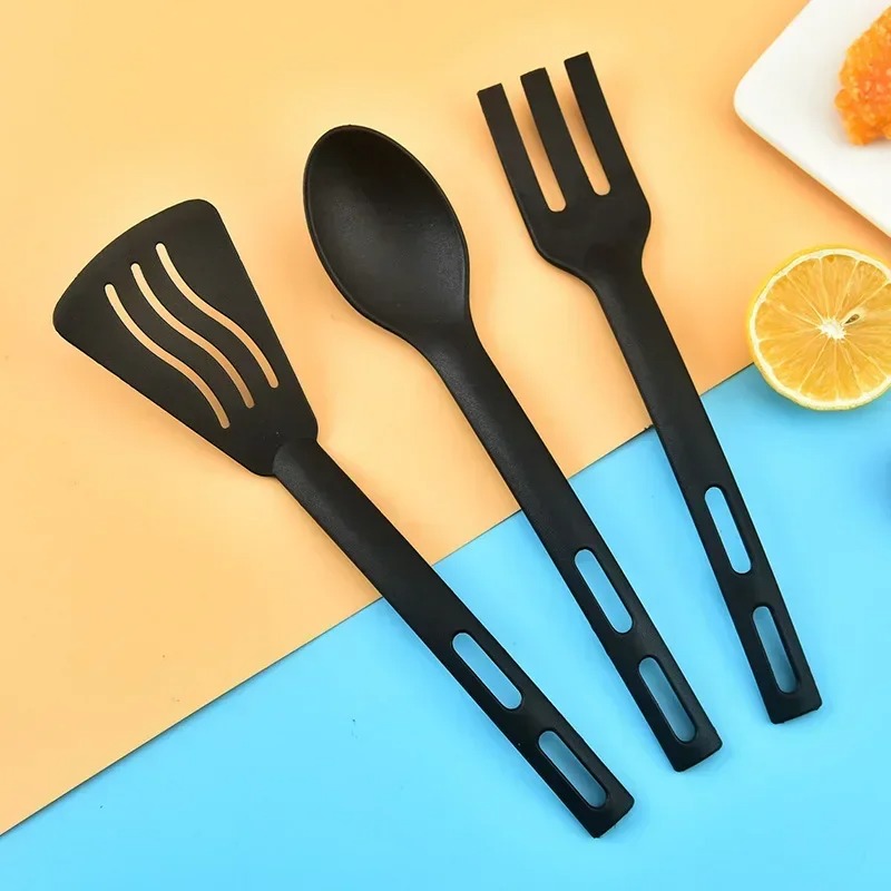 Camping Cooking And Eating Set - 1/3 Pack Nylon Kitchen Utensil Set