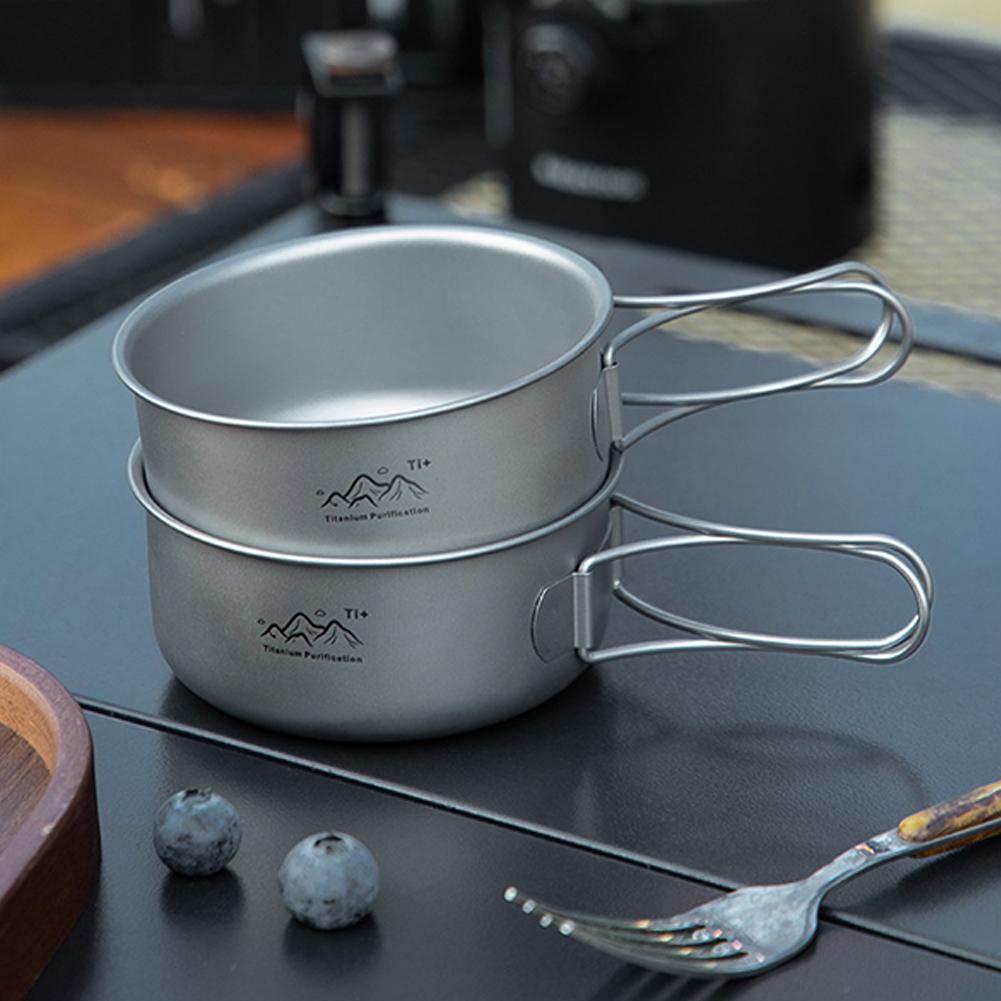 Camping No Cooking Meals - Ultralight Camping Pot Portable Soup Pot