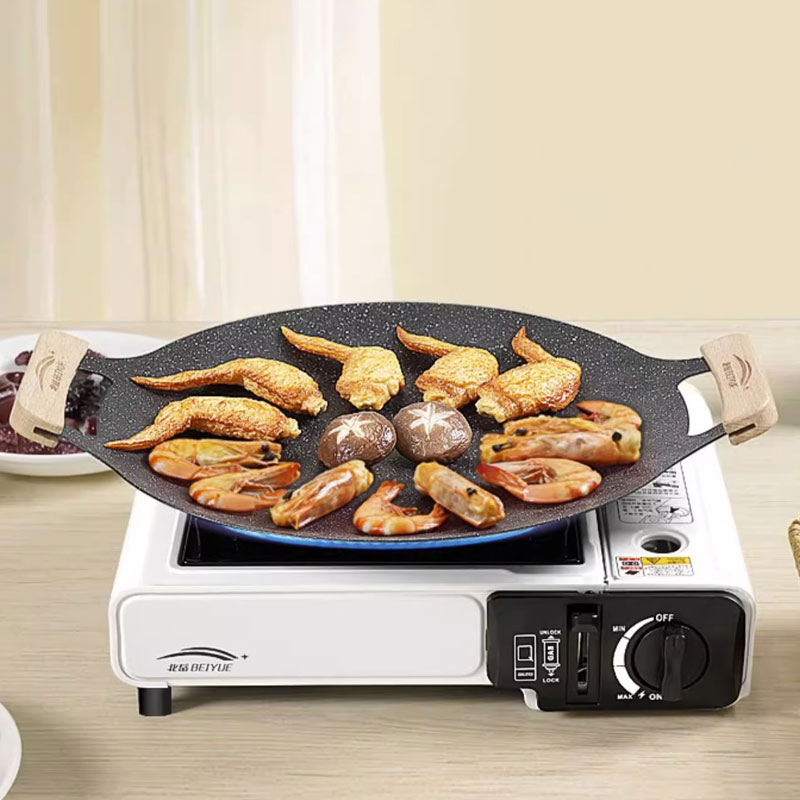Camping Cooking Equipment - ﻿ 26/30/33CM Outdoor Camping Grill Pan