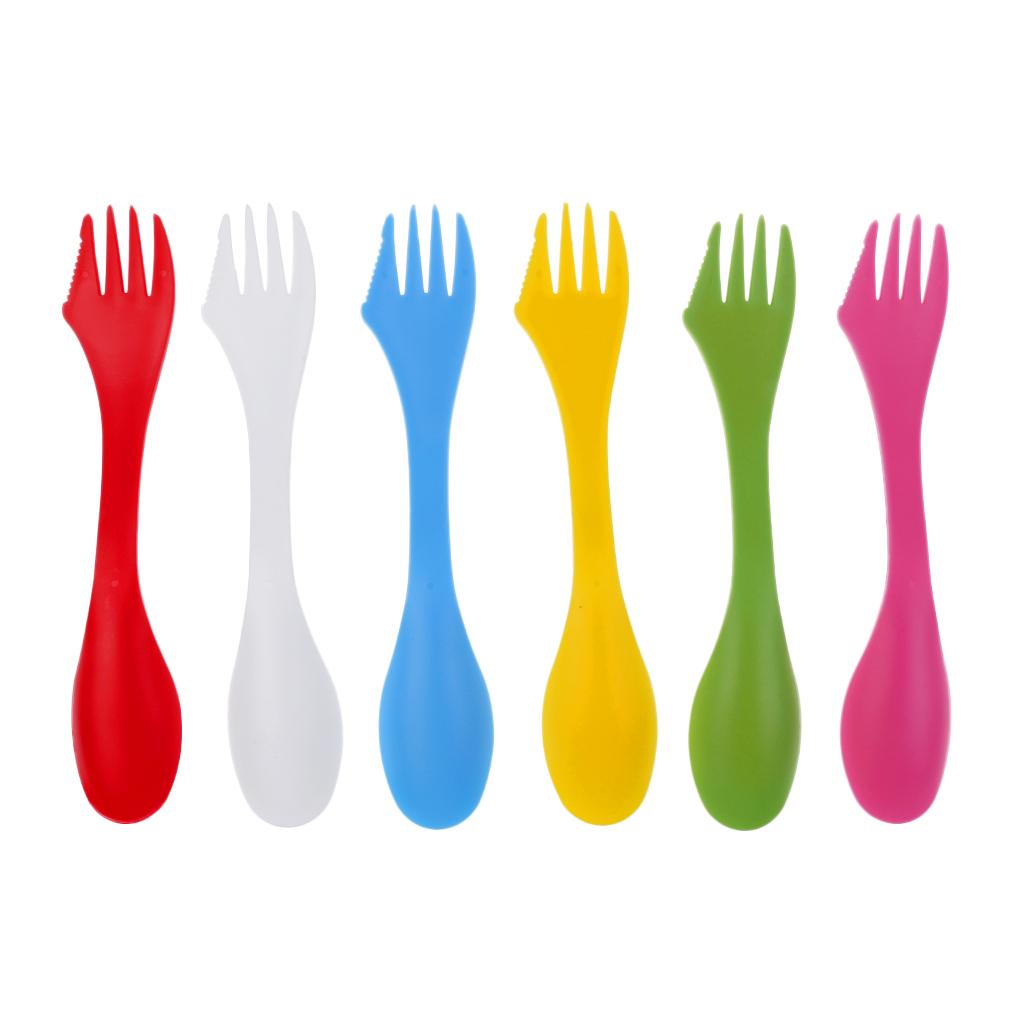 Camp Spork Set - Outdoor Camping Cutlery Set Multi-use Spork