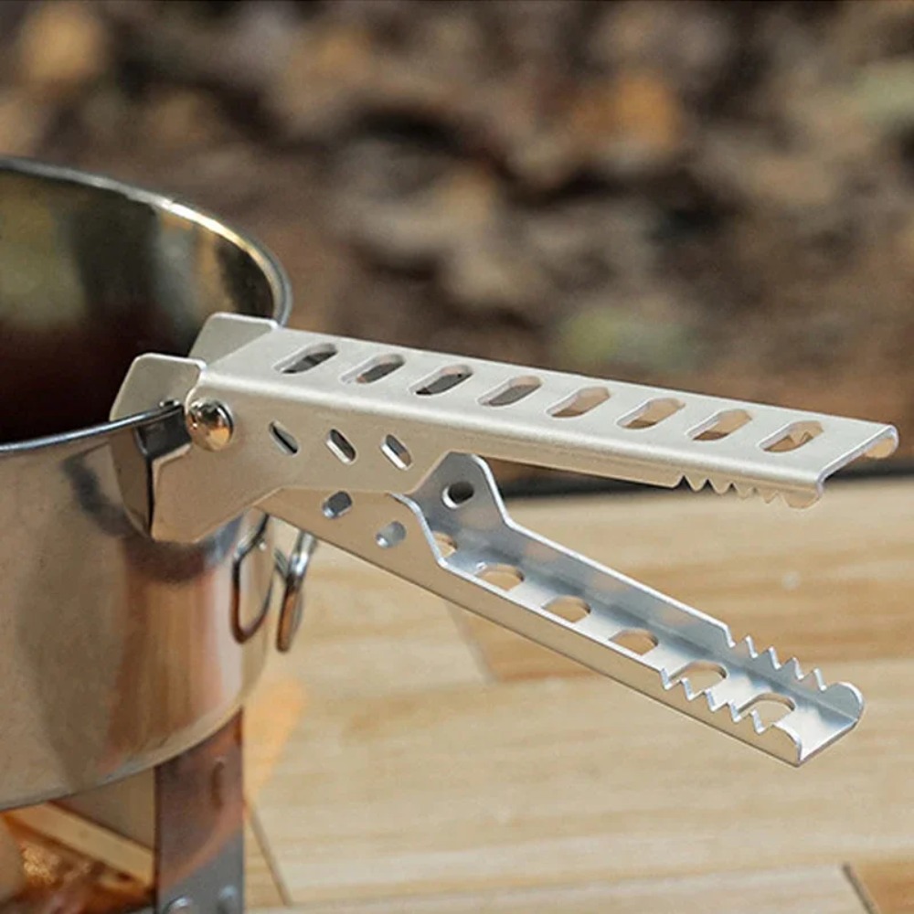 Camping Cooking Hardware - Aluminium Anti-hot Alloy Clip Bowl Gripper