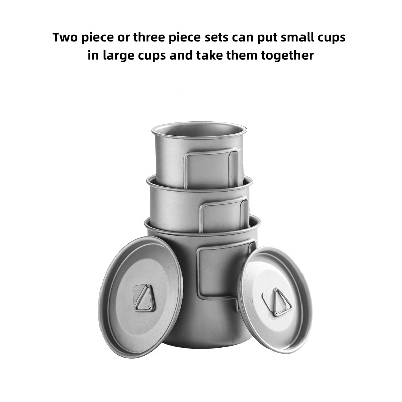 Titanium Camping Mug with Fold - Camping Cooking Hardware 评论和价格