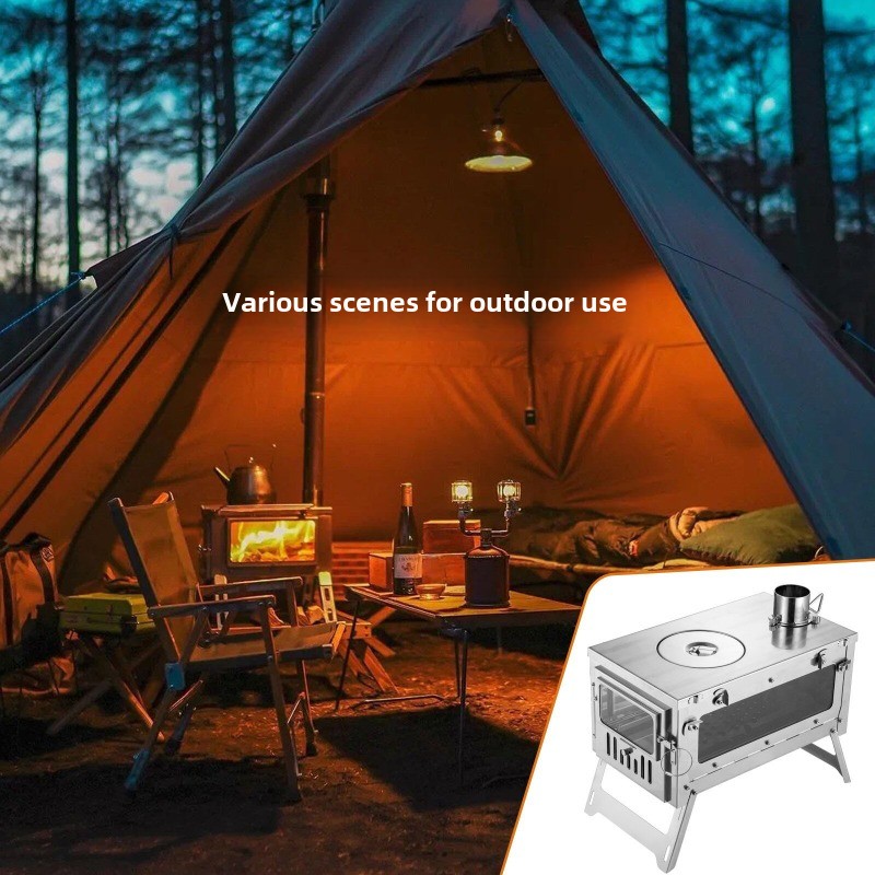 430 Stainless Steel Portable T - Camping Cooking Tent 评论和价格