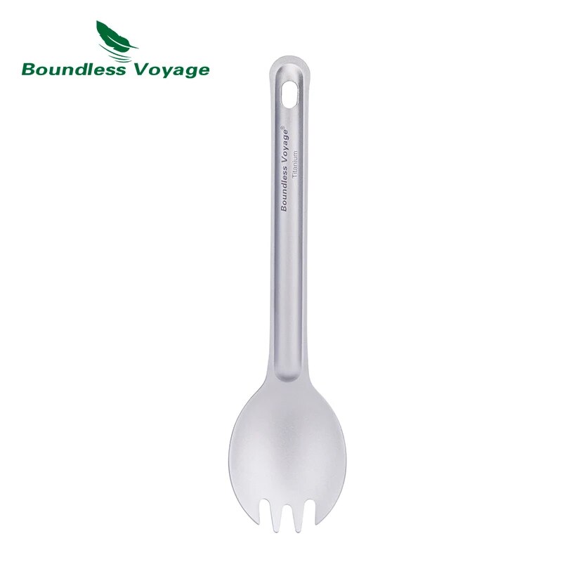 Boundless Voyage Titanium Cutl - Camp Spork Set 评论和价格