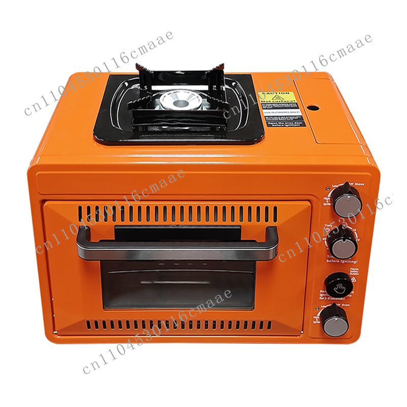 Professional Outdoor BBQ Gas O - Camping Double Cooking Stove 评论和价格