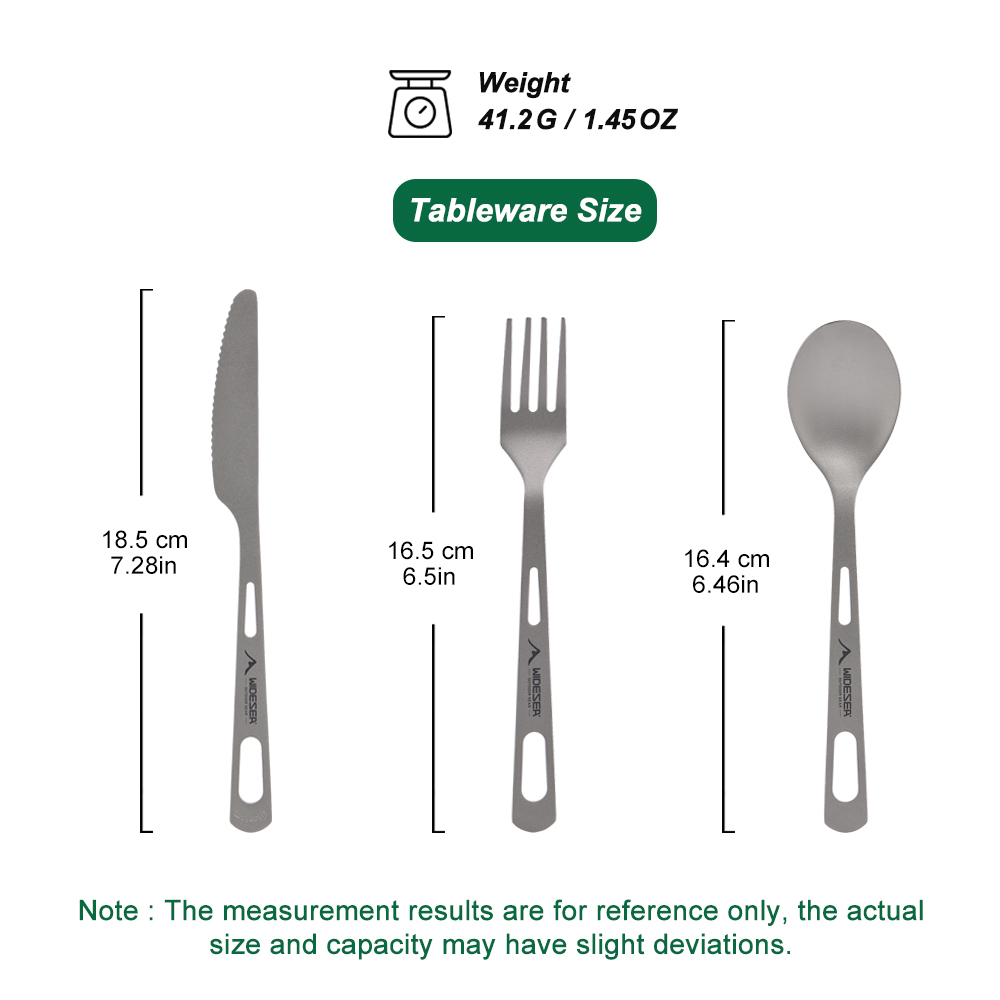 Widesea Camping Cooking Set Sp - Camp Spork Set 评论和价格