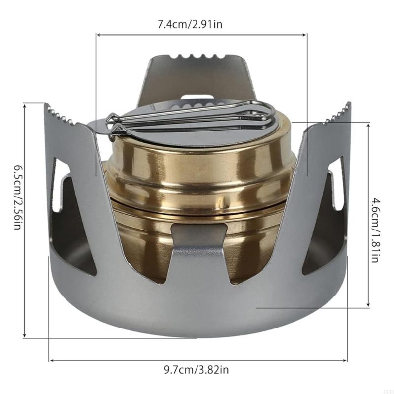 Trail Meal Stove Set for Camp  - Camping No Cooking Meals 评论和价格