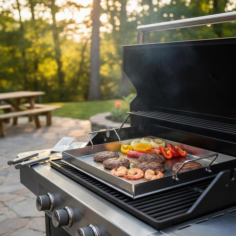 Universal Flat Top Griddle 18x - Camping Cooking Equipment 评论和价格