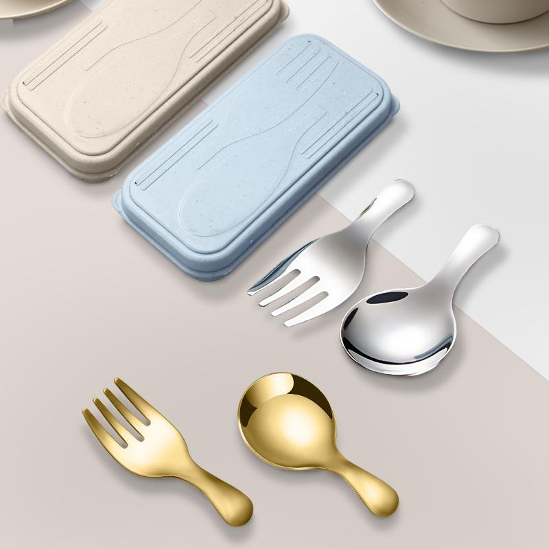 Stainless Steel Portable Spoon - Camping Cooking And Eating Set 评论和价格