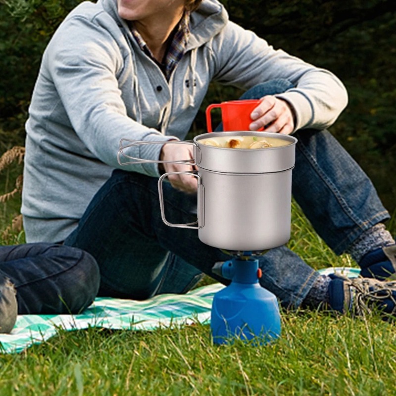 Lixada Ultralight Titanium Coo - Camp Spork Set 评论和价格