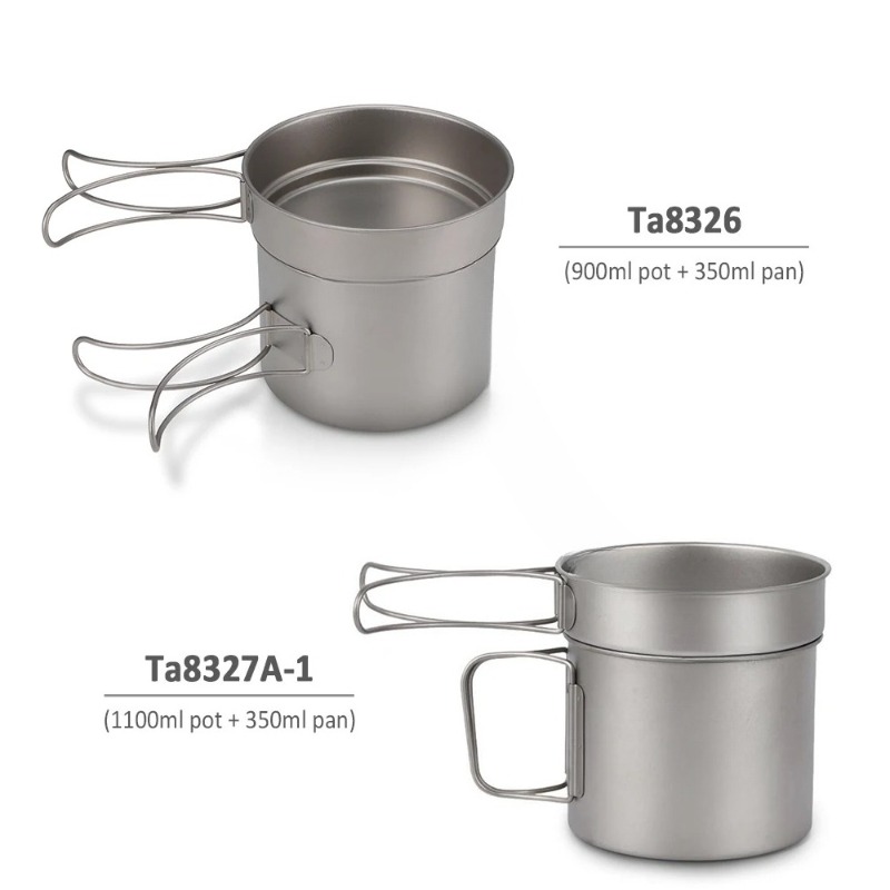 Lixada Ultralight Titanium Coo - Camp Spork Set 评论和价格