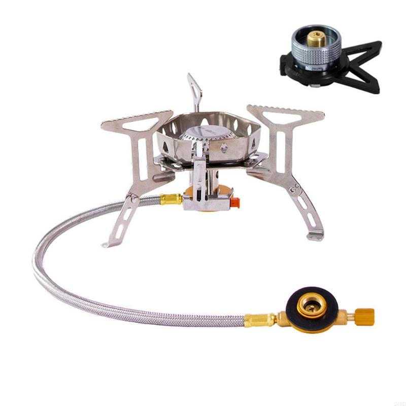 Outdoor Cooking Gas Stove with - Camping No Cooking Meals 评论和价格