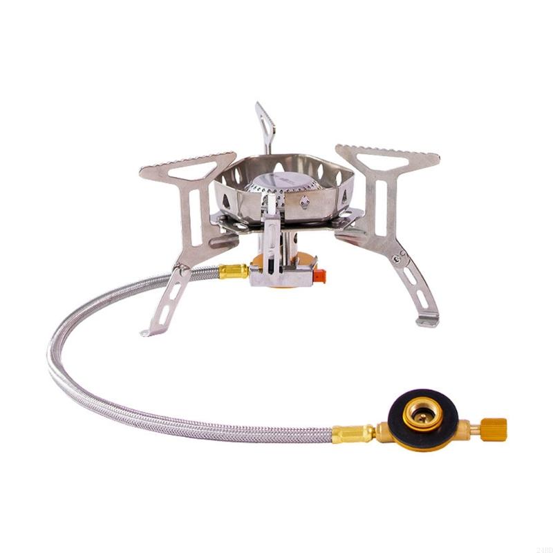 Outdoor Cooking Gas Stove with - Camping No Cooking Meals 评论和价格