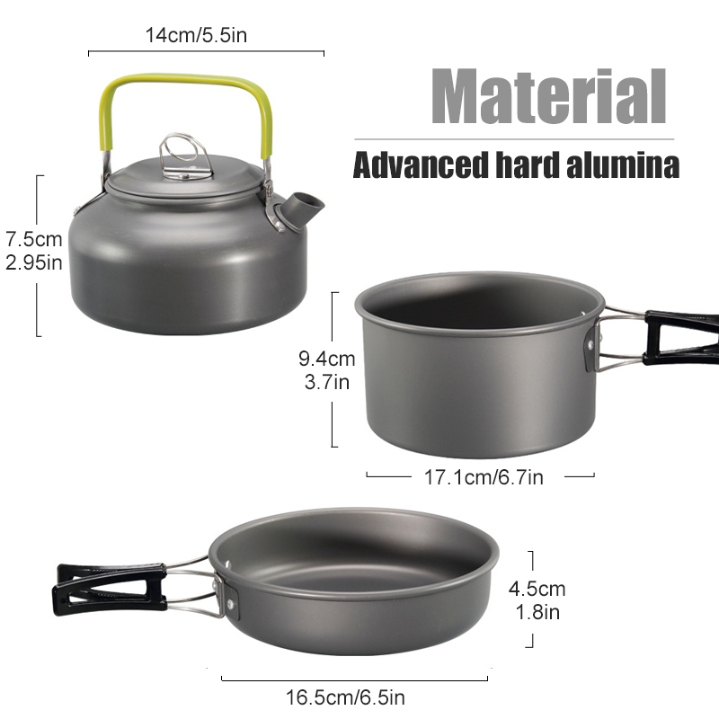 WESTTUNE Camping Cookware Kit  - Camping Cooking Hardware 评论和价格