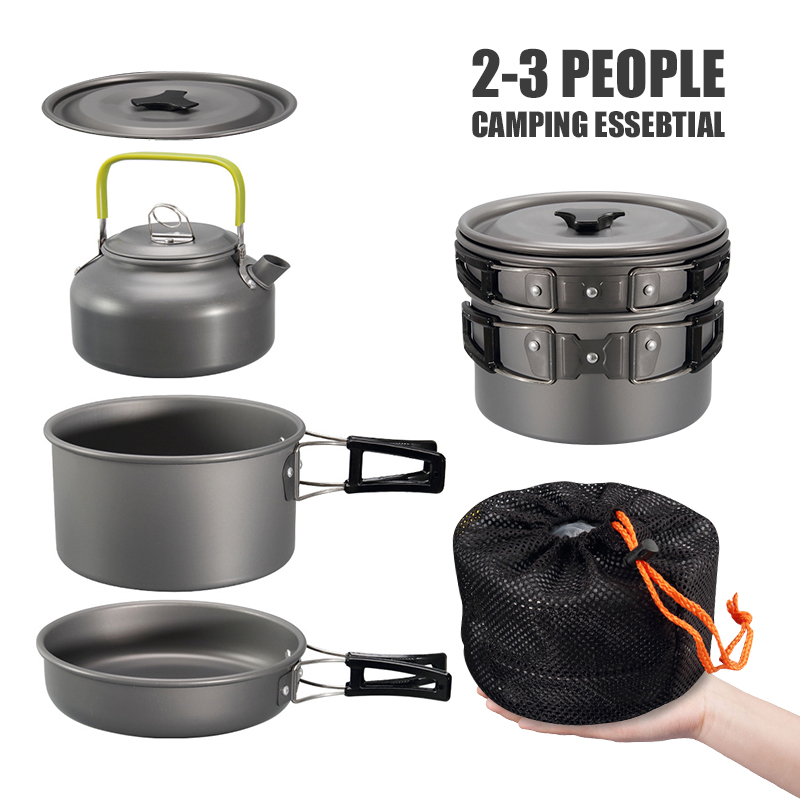 WESTTUNE Camping Cookware Kit  - Camping Cooking Hardware 评论和价格