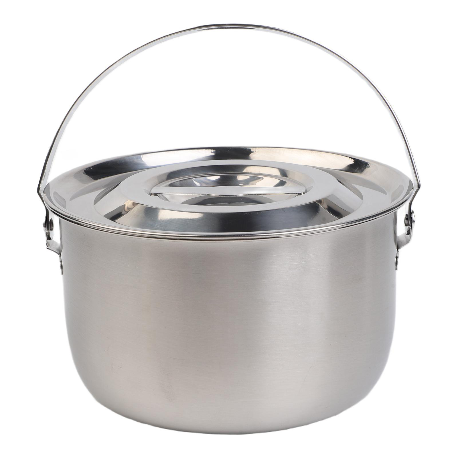 Stainless Steel Camping Cookwa - Camping No Cooking Meals 评论和价格