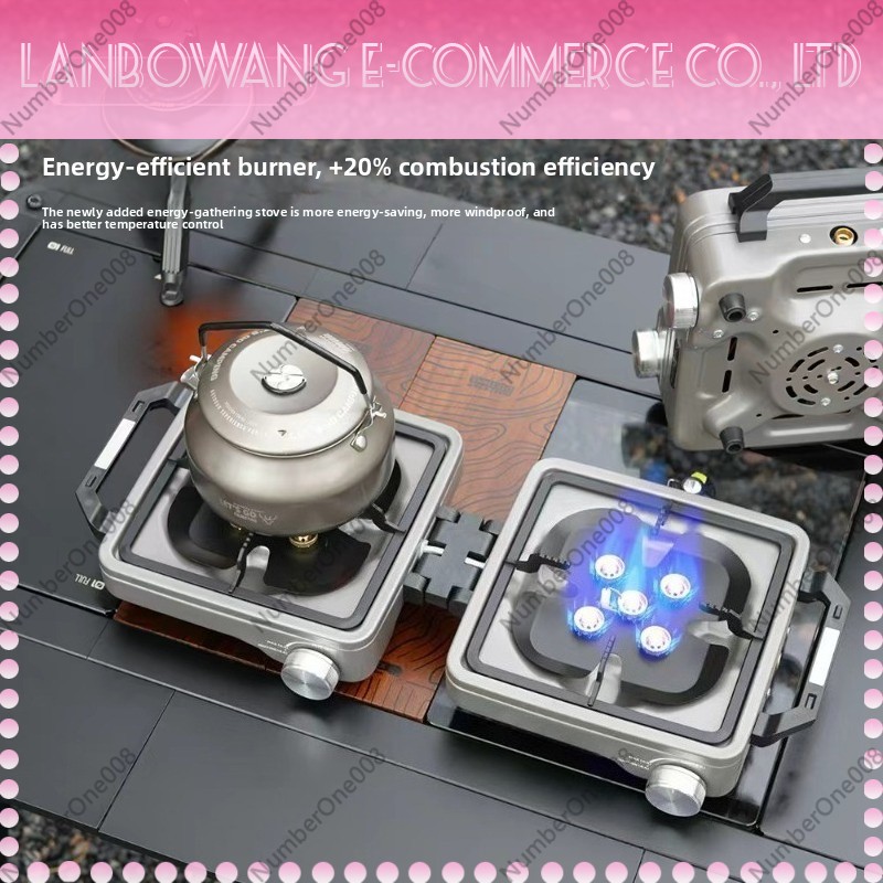 Outdoor Dual Burner High Power - Camping Cooking Equipment 评论和价格