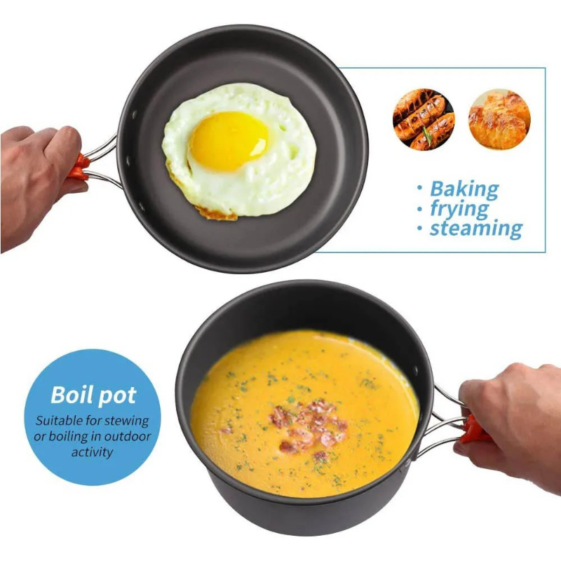 Camping Cooking Set, Outdoor K - Camping Cooking Hardware 评论和价格