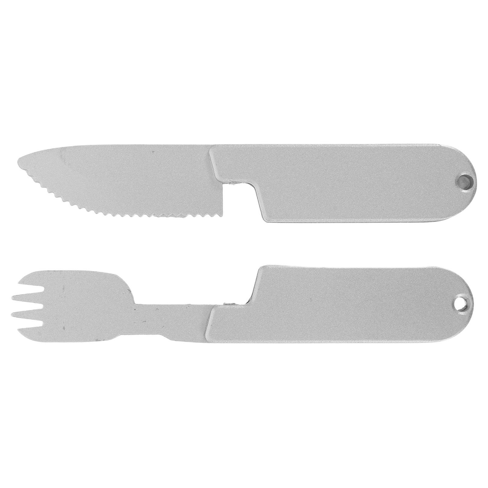 Aluminum Alloy 2 in 1 Camping  - Camp Spork Set 评论和价格
