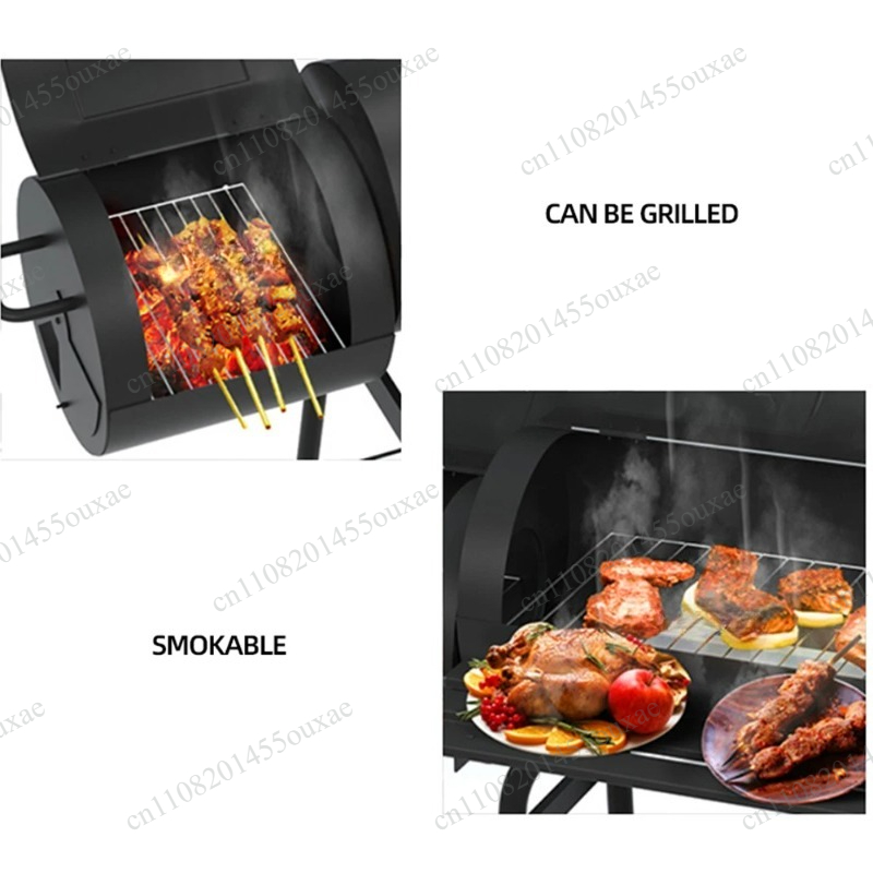 Double Sided Large Charcoal BB - Camping Double Cooking Stove 评论和价格