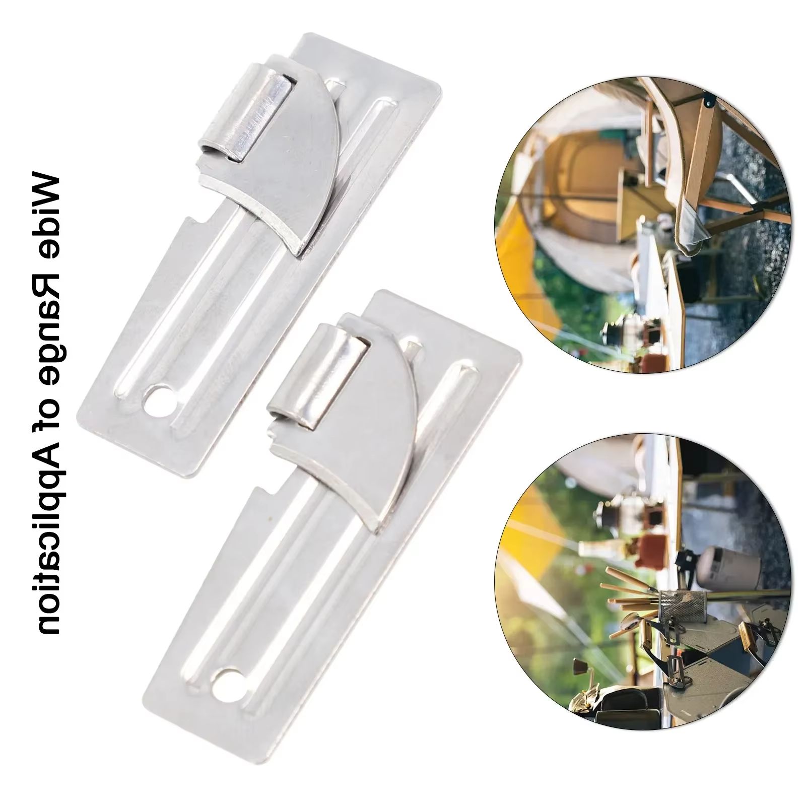 2pcs Stainless Steel Mini Fold - Camping Cooking Equipment 评论和价格
