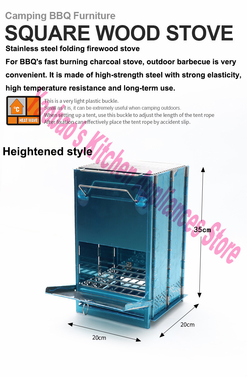 Wood Stove Outdoor Camping Equ - Camping Cooking Equipment 评论和价格