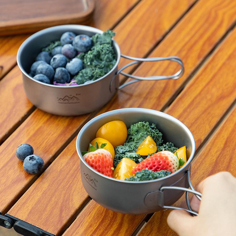 Ultralight Camping Pot Portabl - Camping No Cooking Meals 评论和价格
