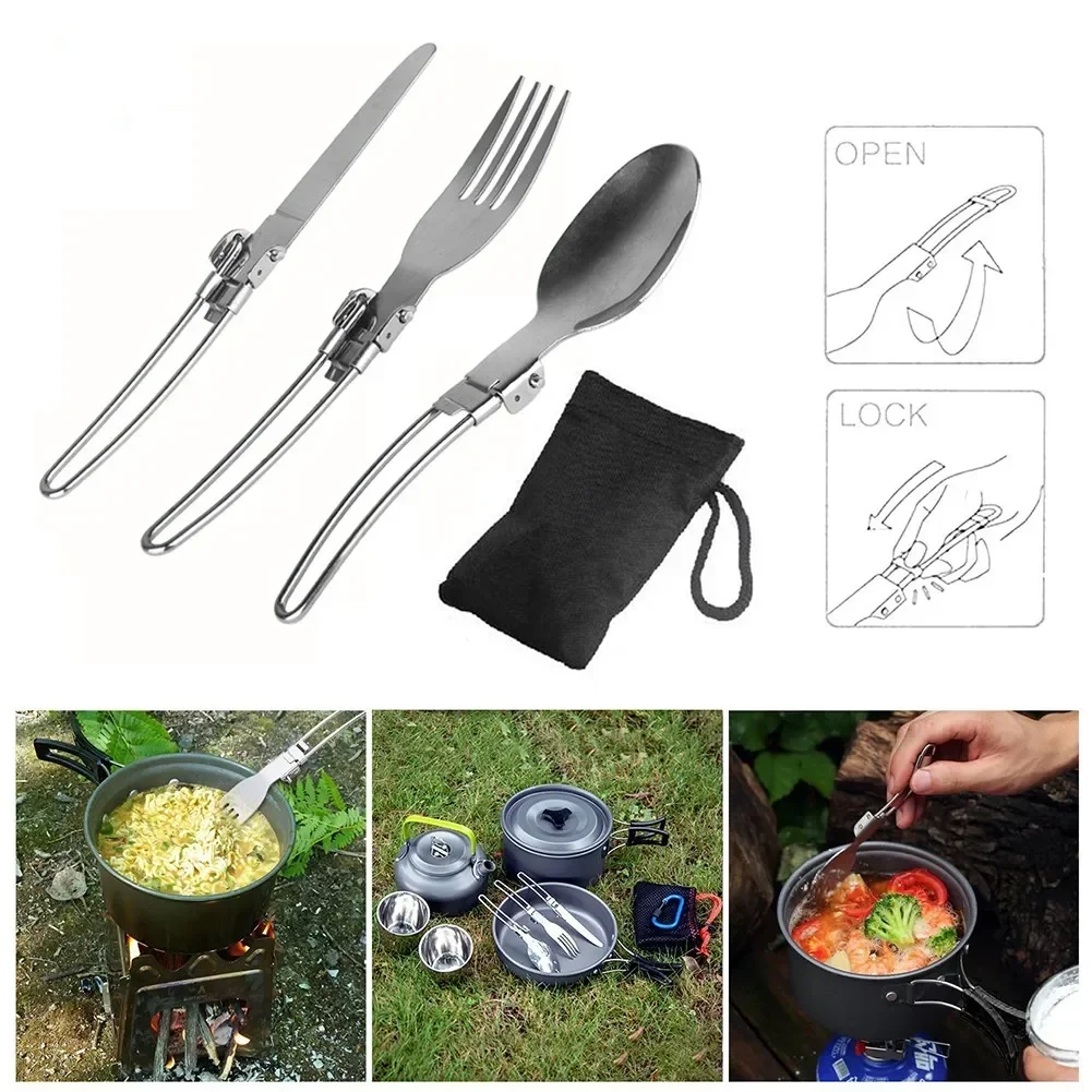1 Set Outdoor Camping Picnic C - Camping Cooking Knife Set 评论和价格