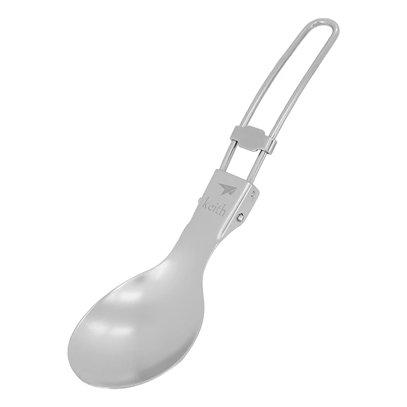 Keith Outdoor Titanium Folding - Camp Spork Set 评论和价格