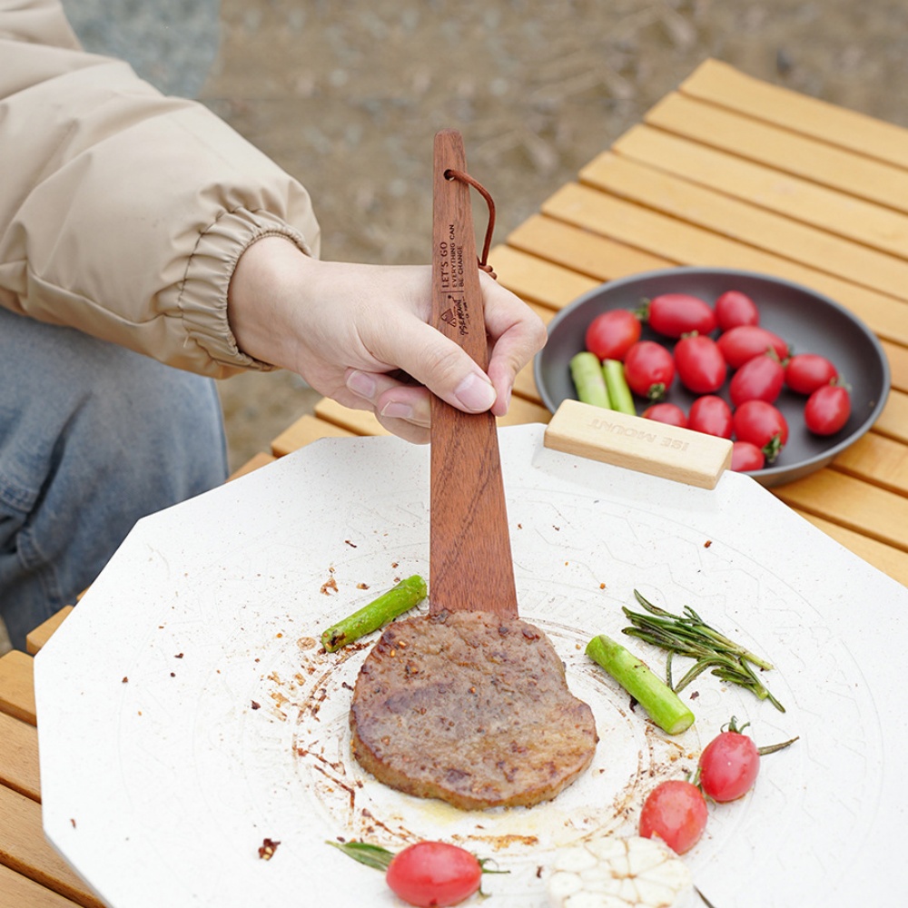 Outdoor Camping Wooden Spatula - Camping Cooking Hardware 评论和价格