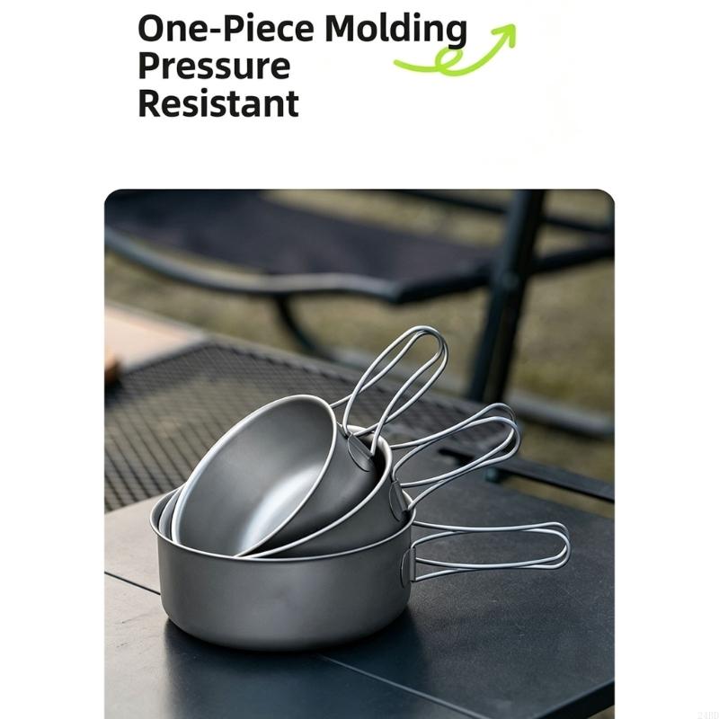 Metal Camping Bowl with Wire H - Camping No Cooking Meals 评论和价格