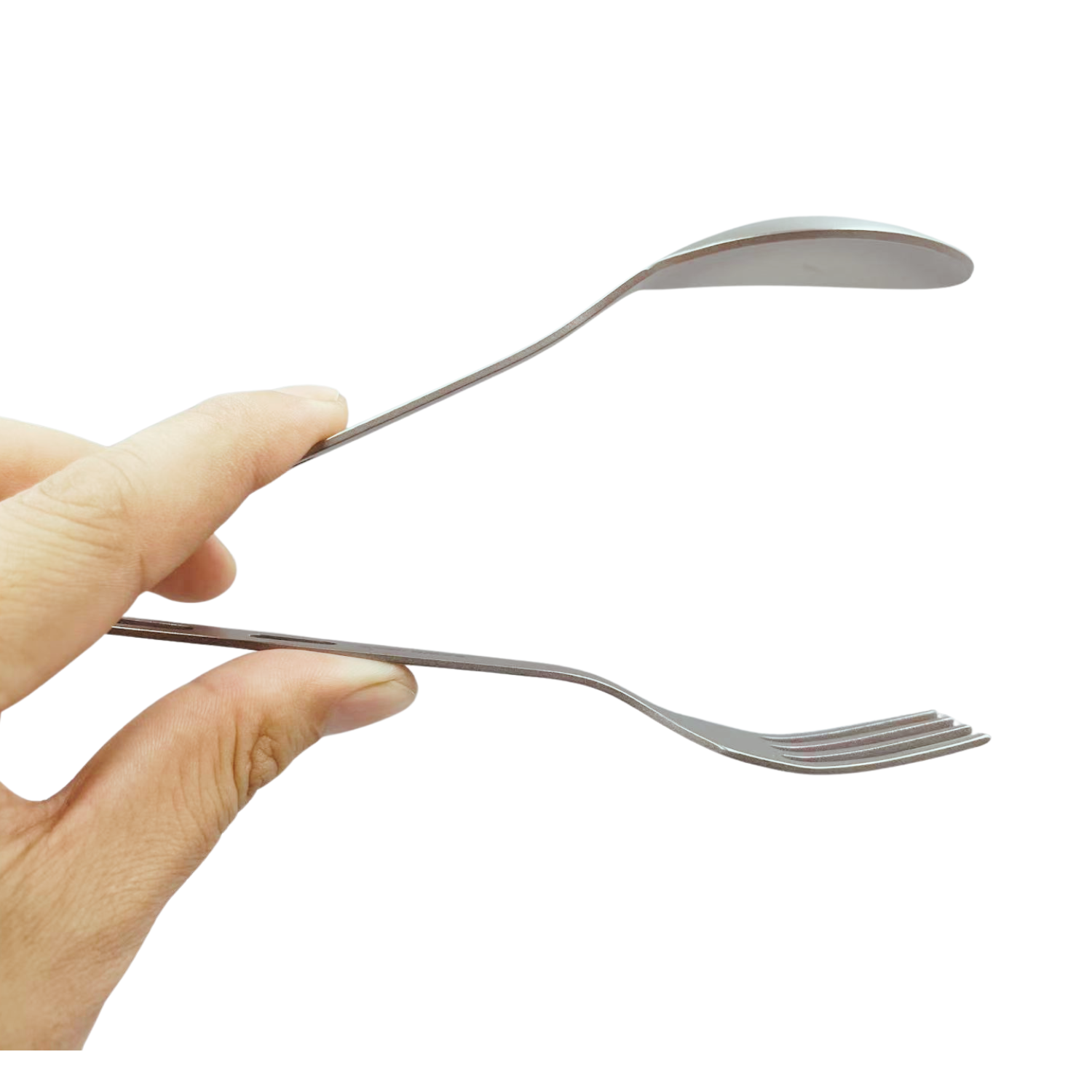 DAWN DEER Titanium Spoon aFork - Camping Cooking And Eating Set 评论和价格