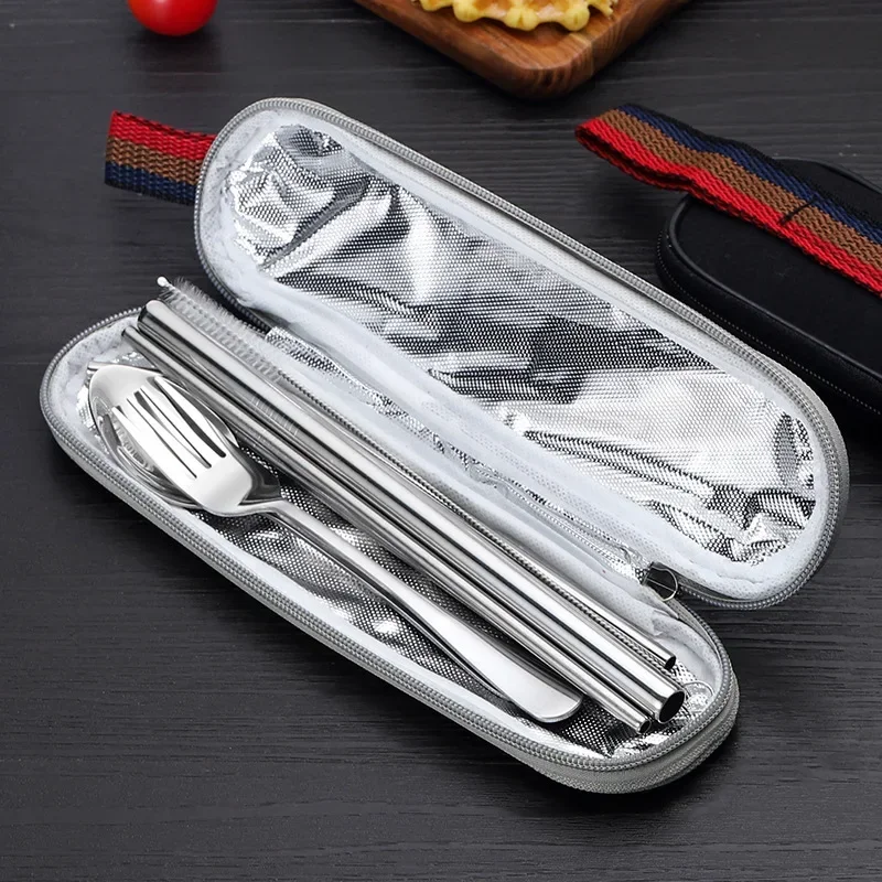8Pcs/set Tableware Reusable Tr - Camping Cooking Knife Set 评论和价格