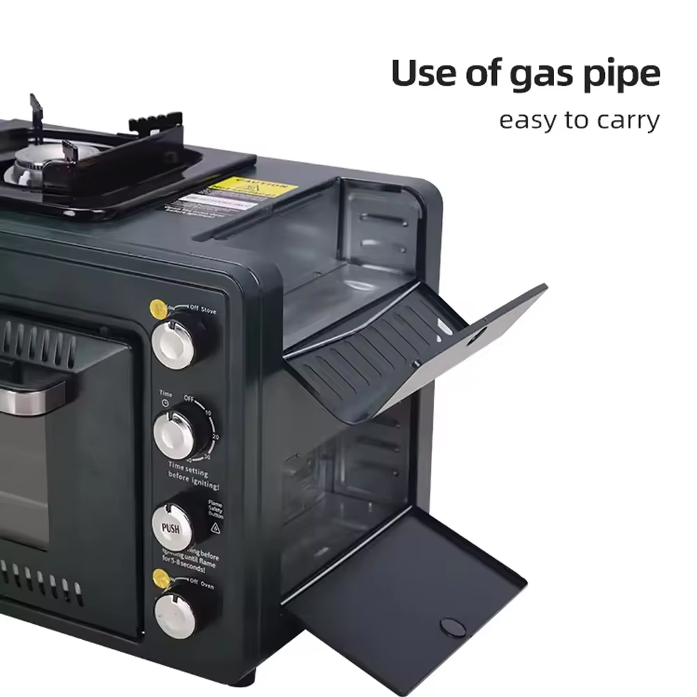 Multi-function Outdoor Gas Ove - Camping Double Cooking Stove 评论和价格
