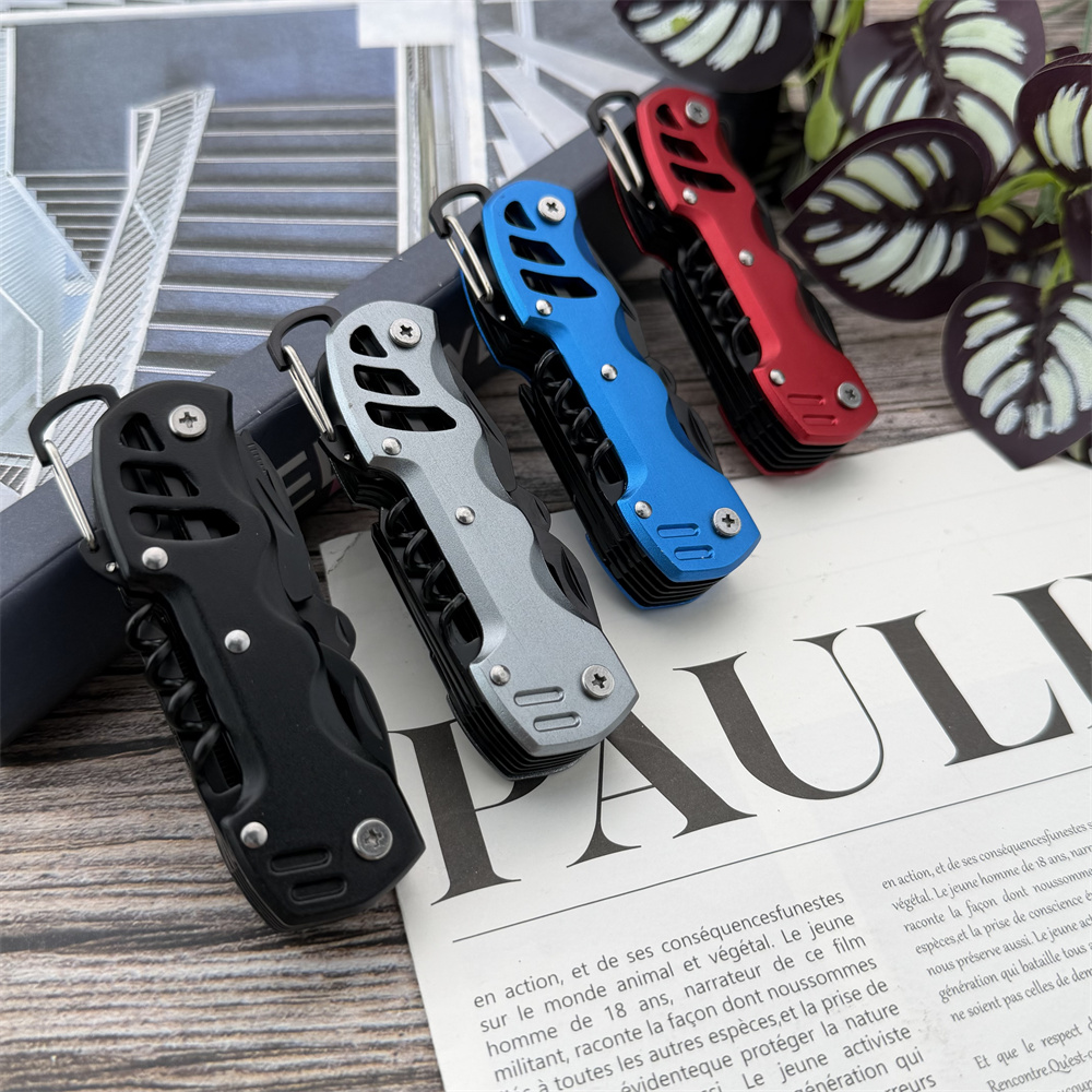 PL100 Multifunctional Folding  - Camping Cooking Knife Set 评论和价格