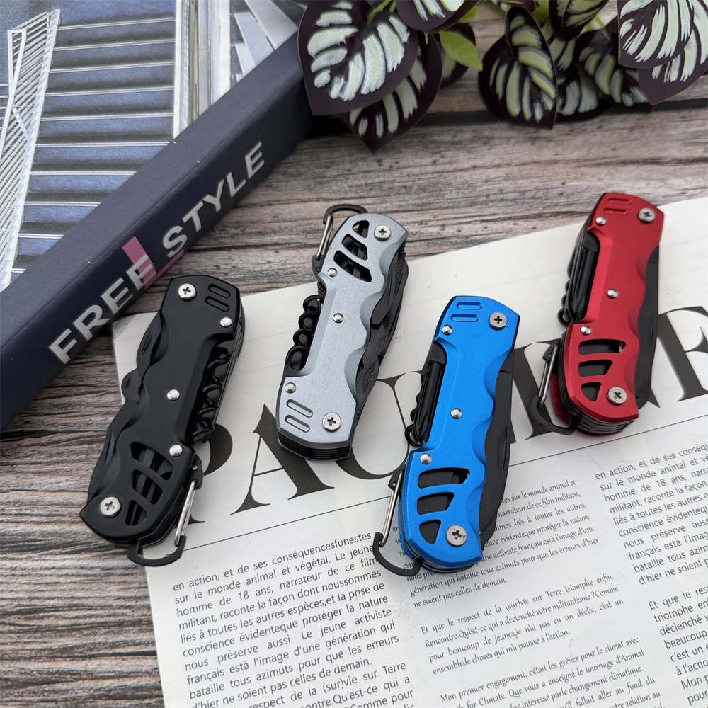 PL100 Multifunctional Folding  - Camping Cooking Knife Set 评论和价格