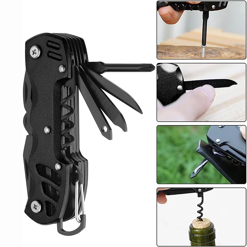 PL100 Multifunctional Folding  - Camping Cooking Knife Set 评论和价格