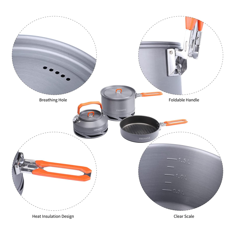 Fire Maple Camping Cookware Ut - Camping Cooking Hardware 评论和价格