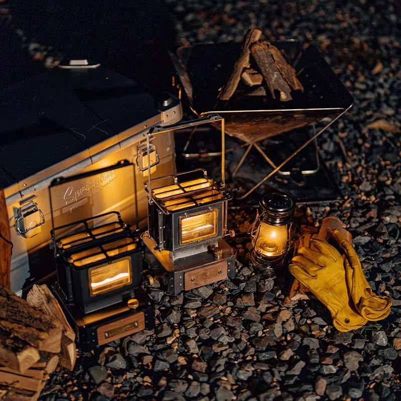 Vintage Style Camping Stove Du - Camping Double Cooking Stove 评论和价格